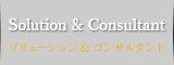 solution&consultant　ソリューション＆コンサルタント